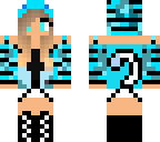blue tiger girl