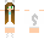 chat blanc hoodie