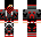 creeper humano rojo