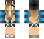 cute blue girl