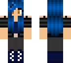 cute blue girl improved