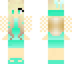 cute light green girl