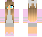 cute pink girl