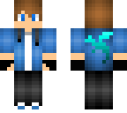 dragon boy blue