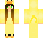 duck onsie with green eyes and ombre hair