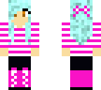 edited pink girl