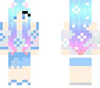 flower blue ice