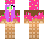 ice cream dino girl