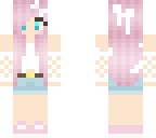 me with pink hair