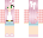 pink rainbow girl