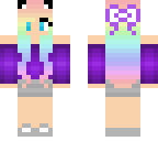 rainbow girl