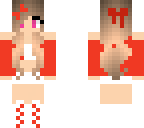 red cute girl