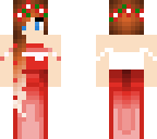 red dress