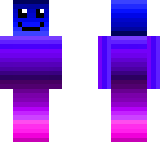smiling blue