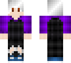 white haired boy