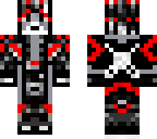 white-red wolf