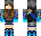 blue evil girl