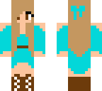 blue summer bow