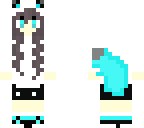 blue wolf girl