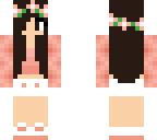 brown headed virshion of flower girl