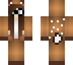 deer girl with brown hair
