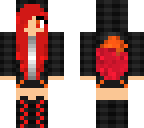 flame wolf girl