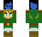 link holding ocarina