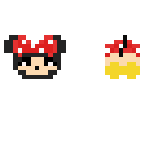 mini mouse pixel art