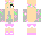 pink flower girl 