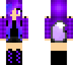 purple fox girl