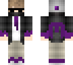 purple swag