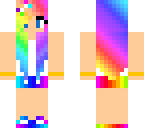 rainbow from the sky