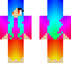 rainbow girl