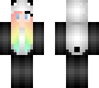 rainbow panda - edit of an edit