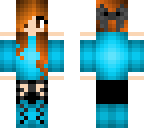 turqoise girl