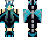 blue dragon girl