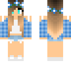 blue girl