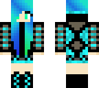 blue girl