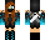 blue ninja girl