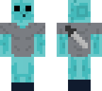 blue slime warrior