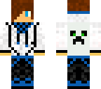 blue teenager