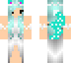 chibi blue kitty girl