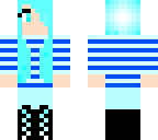 cute blue girl
