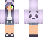 cute panda girl