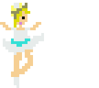 edit ballerina white