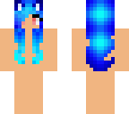 girl blue hair base