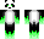 green panda