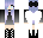 pale emo purple