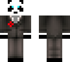 panda in a tux