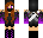 purple ninja girl